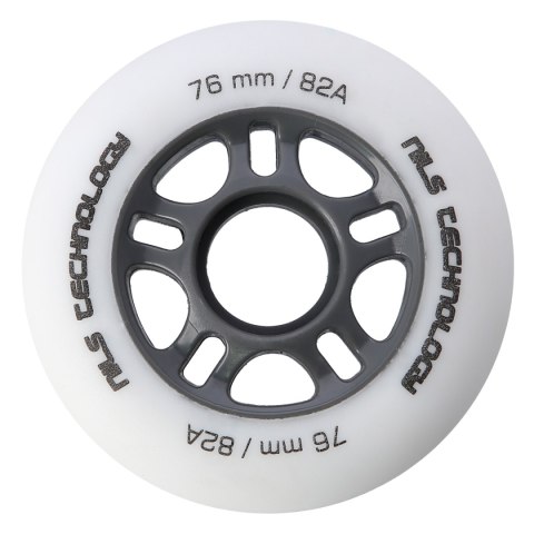PU 76x24 82A BIAŁE MATOWE KÓŁKA (4 szt.) NILS EXTREME NILS EXTREME