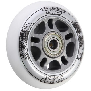 PU 76x24 82A BIAŁE N (4 szt.) + ABEC-7 (8 szt.) ZESTAW NILS EXTREME NILS EXTREME