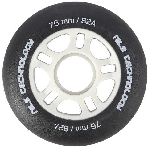 PU 76x24 82A CZARNE MATOWE KÓŁKA (4 szt.) NILS EXTREME NILS EXTREME