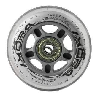 PU 76x24 82A PRZEZROCZYSTE (4 szt.) + ABEC-7 (8 szt.) ZESTAW NILS EXTREME NILS EXTREME