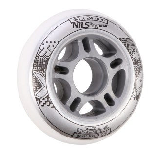 PU 80x24 82A BIAŁE KÓŁKA (4 szt.) NILS EXTREME NILS EXTREME