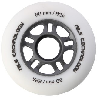 PU 80x24 82A BIAŁE MATOWE KÓŁKA (4 szt.) NILS EXTREME NILS EXTREME