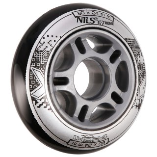 PU 80x24 82A CZARNE KÓŁKA (4 szt.) NILS EXTREME NILS EXTREME