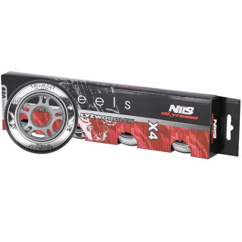 PU 80x24 82A CZARNE N KÓŁKA (4 szt.) NILS EXTREME NILS EXTREME