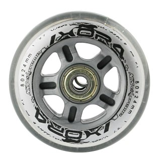 PU 80x24 82A PRZEZROCZYSTE (4 szt.) + ABEC-7 (8 szt.) ZESTAW NILS EXTREME NILS EXTREME
