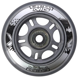 PU 80x24 82A PRZEZROCZYSTE N (4 szt.) + ABEC-7 (8 szt.) ZESTAW NILS EXTREME NILS EXTREME