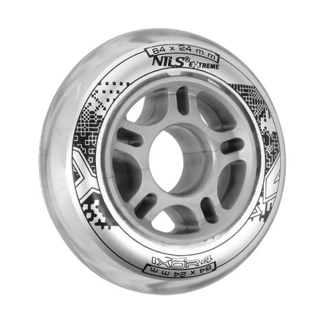 PU 84x24 82A PRZEZROCZYSTE KÓŁKA (4 szt.) NILS EXTREME NILS EXTREME