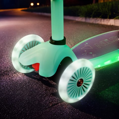 HLB1310 LED HULAJNOGA DZIECIĘCA FIOLETOWA NILS FUN NILS FUN