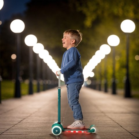 HLB1310 LED HULAJNOGA DZIECIĘCA ZIELONA NILS FUN NILS FUN