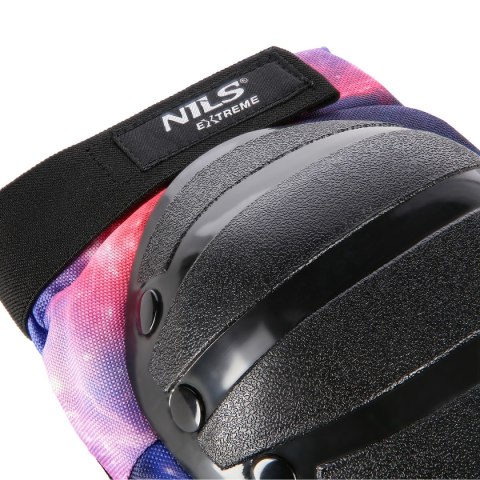 H734 CZARNE ROZM. S ZESTAW OCHRANIACZY NILS EXTREME NILS EXTREME