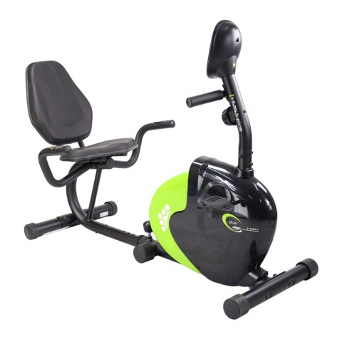 R9259 PLUS POZIOMY ROWER STACJONARNY MAGNETYCZNY HMS (9 KG) czarno-zielony HMS