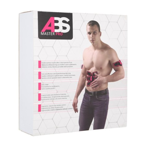 ABS MASTER PRO MULTI SET ELEKTROSTYMULATOR MIĘŚNI NN HMS HMS