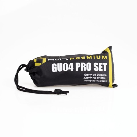 GU04 PRO SET ZESTAW GUM DO ĆWICZEŃ HMS PREMIUM HMS PREMIUM