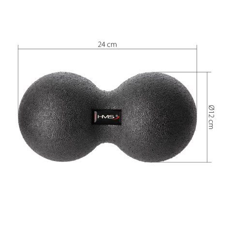 BLM02 LACROSSE PODWÓJNA PIŁKA DO MASAŻU 12*24 CM HMS HMS
