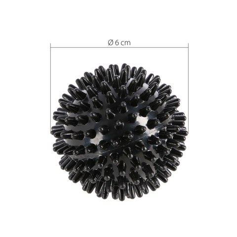 BLP01 BLACK LACROSSE PIŁKA Z KOLCAMI DO MASAŻU HMS HMS