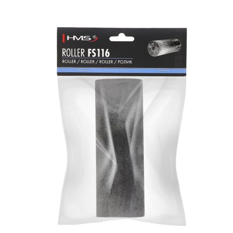 FS116 BLACK 15CM WAŁEK/ROLLER FITNESS HMS HMS