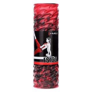 FS135 RED/BLACK 45CM WAŁEK FITNESS/ ROLLER HMS HMS