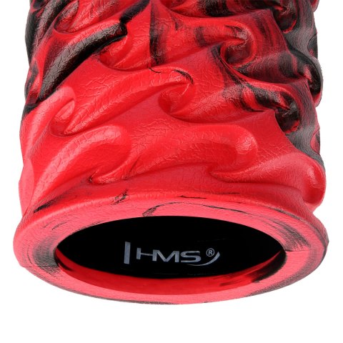 FS135 RED/BLACK 45CM WAŁEK FITNESS/ ROLLER HMS HMS