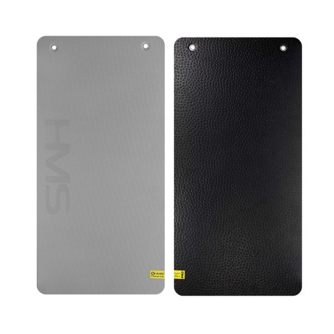 MFK01 GRAY-BLACK MATA FITNESS KLUBOWA Z OTWORAMI HMS PREMIUM HMS PREMIUM