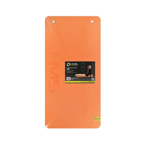 MFK01 ORANGE-BLACK MATA FITNESS KLUBOWA Z OTWORAMI HMS PREMIUM HMS PREMIUM