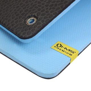 MFK02 BLUE-BLACK MATA FITNESS KLUBOWA Z OTWORAMI HMS PREMIUM HMS PREMIUM