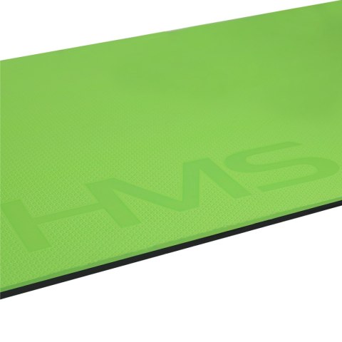 MFK03 GREEN-BLACK MATA FITNESS KLUBOWA Z OTWORAMI HMS PREMIUM HMS PREMIUM