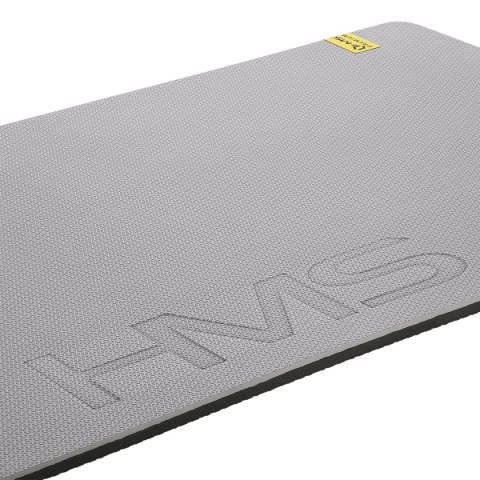 MFK07 LIGHT GREY-BLACK MATA FITNESS KLUBOWA Z OTWORAMI 120*60CM EVA 15MM HMS PREMIUM HMS PREMIUM
