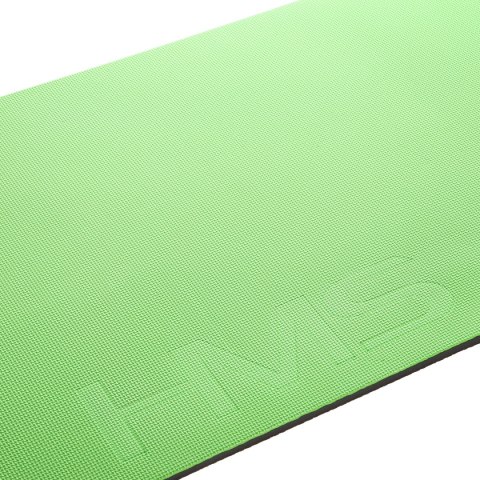MFK08 GREEN-BLACK MATA FITNESS KLUBOWA Z OTWORAMI 140*60CM EVA 15MM HMS PREMIUM HMS PREMIUM