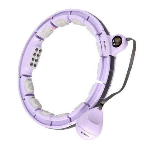 HHM13 HULA HOP VIOLET Z MAGNESAMI I OBCIĄŻNIKIEM + LICZNIK HMS HMS