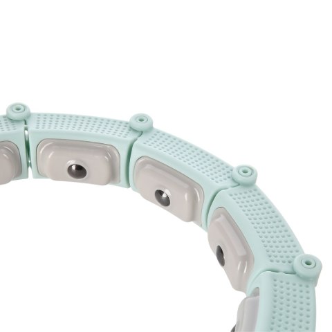 HHM14 HULA HOP GREEN Z MAGNESAMI I OBCIĄŻNIKIEM + LICZNIK HMS HMS