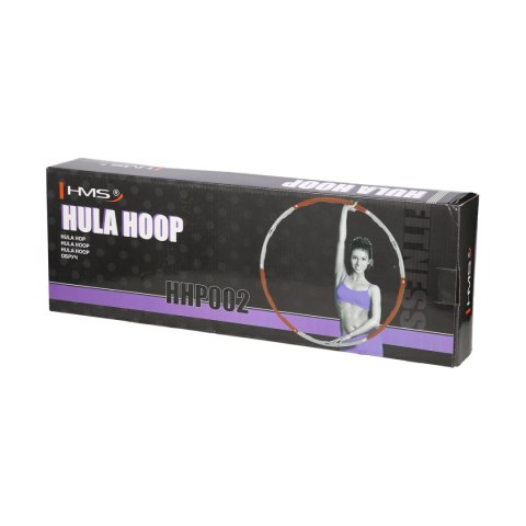 HHP002 RED-GREY HULA HOP 1,2KG 100CM HMS HMS
