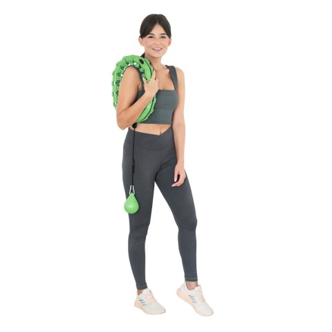 HHW01 HULA HOP GREEN Z WYPUSTKAMI I OBCIĄŻNIKIEM HMS HMS