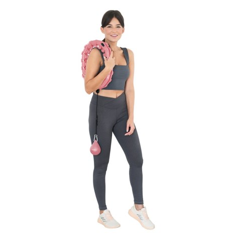HHW01 HULA HOP PINK Z WYPUSTKAMI I OBCIĄŻNIKIEM HMS HMS
