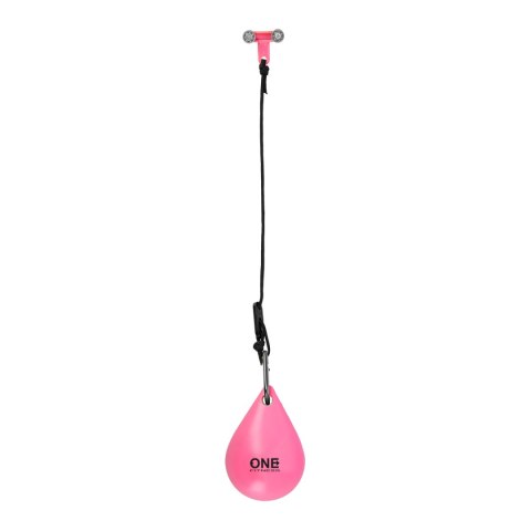 OHA02 HULA HOP PINK Z WYPUSTKAMI I OBCIĄŻNIKIEM ONE FITNESS ONE FITNESS