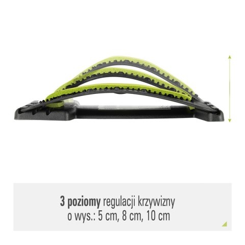 PRP02 GREEN PRZYRZĄD DO ROZCIĄGANIA PLECÓW Z MAGNESAMI HMS HMS