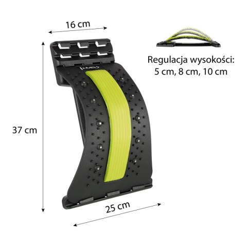 PRP02 GREEN PRZYRZĄD DO ROZCIĄGANIA PLECÓW Z MAGNESAMI HMS HMS