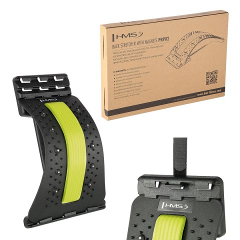 PRP02 GREEN PRZYRZĄD DO ROZCIĄGANIA PLECÓW Z MAGNESAMI HMS HMS