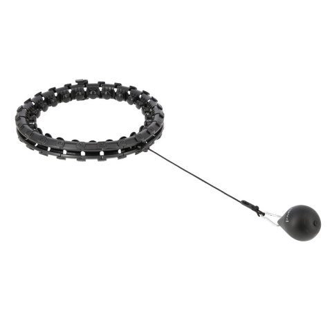 ZESTAW HULA HOP HHW01 BLACK Z WYPUSTKAMI I OBCIĄŻNIKIEM HMS + PAS BR163 RED HMS