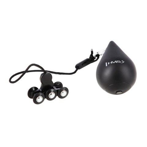 ZESTAW HULA HOP HHW01 BLACK Z WYPUSTKAMI I OBCIĄŻNIKIEM HMS + PAS BR163 RED HMS
