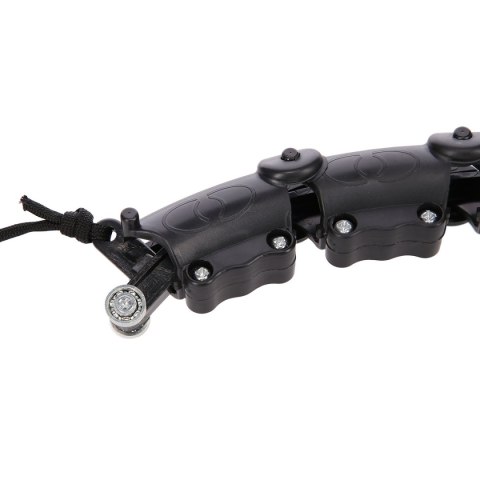 ZESTAW HULA HOP HHW02 BLACK Z WYPUSTKAMI I OBCIĄŻNIKIEM HMS + PAS BR163 RED HMS