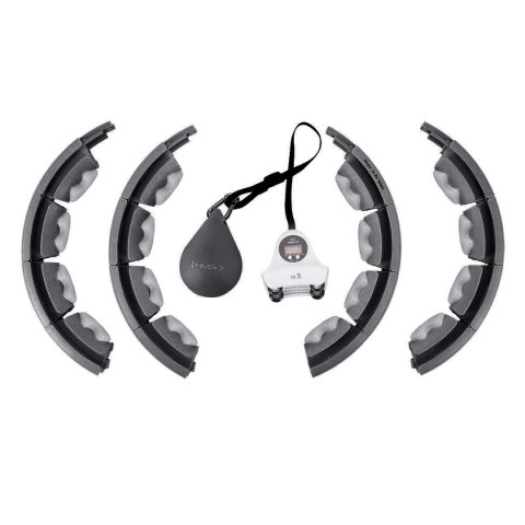 ZESTAW HULA HOP HHW06 BLACK Z PIŁKĄ GRAWITACYJNĄ I LICZNIKIEM HMS + PAS BR163 RED HMS