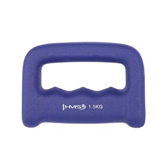 CK15 KASTET DARK BLUE CIĘŻAREK ŻELIWNY POKRYTY NEOPRENEM 1.5 KG HMS HMS