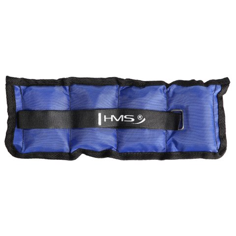 OB02 BLUE OBCIĄŻNIKI DO ĆWICZEŃ NA KOSTKI I NADGARSTKI 2 x 0.7 KG HMS HMS
