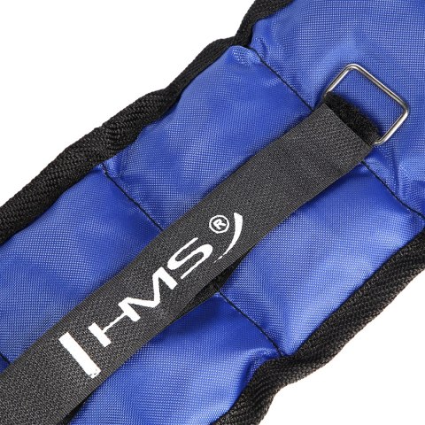 OB02 BLUE OBCIĄŻNIKI DO ĆWICZEŃ NA KOSTKI I NADGARSTKI 2 x 0.7 KG HMS HMS