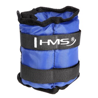 OB03 BLUE OBCIĄŻNIKI DO ĆWICZEŃ NA KOSTKI I NADGARSTKI 2 x 1.5 KG HMS HMS