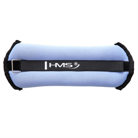 OB04 BLUE OBCIĄŻNIKI DO ĆWICZEŃ NA KOSTKI I NADGARSTKI 2 x 1KG HMS HMS