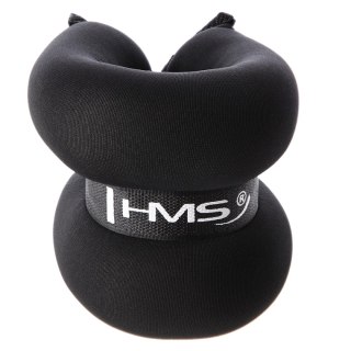 OB06 BLACK OBCIĄŻNIKI DO ĆWICZEŃ NA KOSTKI I NADGARSTKI 2 x 3 KG HMS HMS