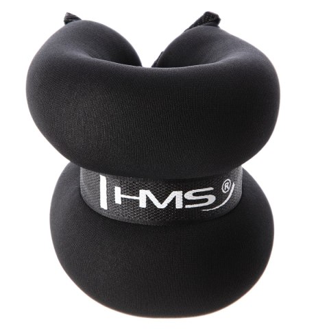 OB06 BLACK OBCIĄŻNIKI DO ĆWICZEŃ NA KOSTKI I NADGARSTKI 2 x 3 KG HMS HMS