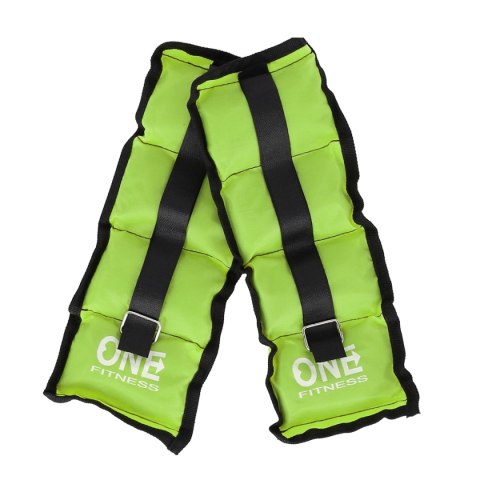 WW02 GREEN OBCIĄŻNIKI 2 x 1.5 KG ONE FITNESS ONE FITNESS