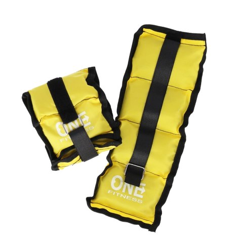 WW02 YELLOW OBCIĄŻNIKI 2 x 1.5 KG ONE FITNESS ONE FITNESS